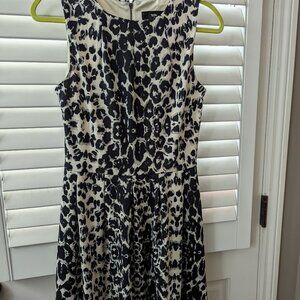 Massimo Leopard Print Dress
